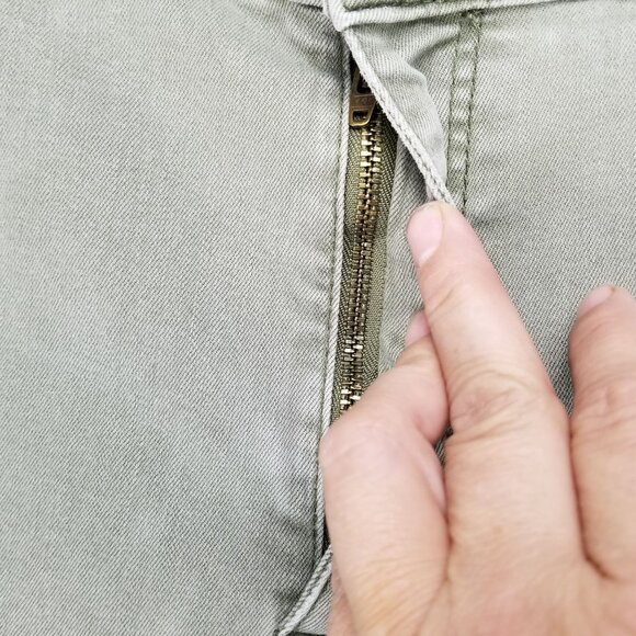 Lane Bryant Jeans Womens 28 Green High Rise Boyfriend Stretch *Read* - Picture 2 of 15